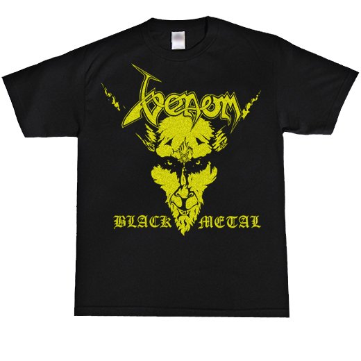 Venom / ヴェノム - Black Metal. Tシャツ【お取寄せ】