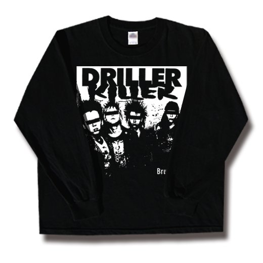 Driller Killer / ドリラー・キラー - Brutalize. ロングスリーブTシャツ【お取寄せ】