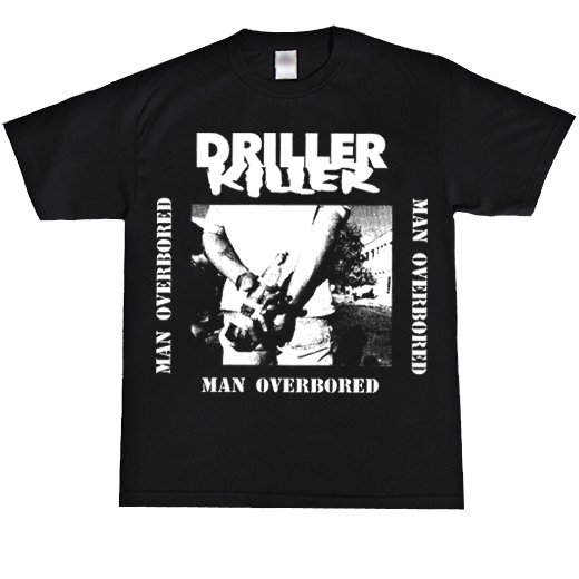 Driller Killer / ドリラー・キラー - Man Overboard. Tシャツ【お取寄せ】