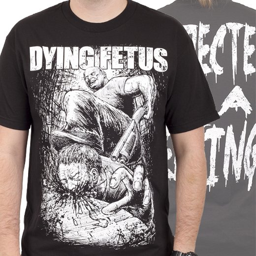 Dying Fetus / ダイイング・フィータス - Curb Stomp. Tシャツ【お取寄せ】