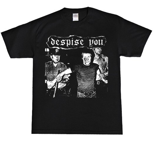 Despise You / ディスパイズ・ユー - Arrested. Tシャツ【お取寄せ】