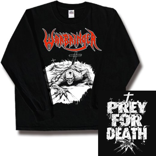 Warbringer / ウォーブリンガー - Prey For Death. ロングスリーブTシャツ【お取寄せ】