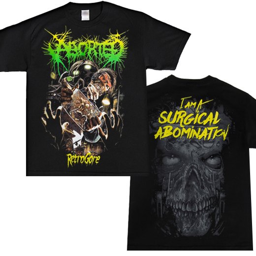 Aborted / アボーテッド - Surgical Abomination. Tシャツ【お取寄せ】