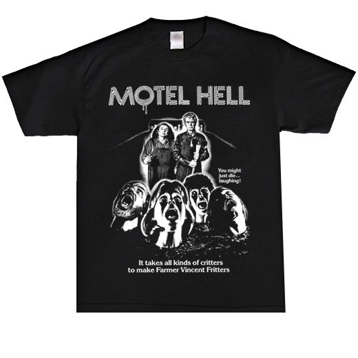 <img class='new_mark_img1' src='https://img.shop-pro.jp/img/new/icons1.gif' style='border:none;display:inline;margin:0px;padding:0px;width:auto;' />Motel Hell / 地獄のモーテル. Tシャツ【お取寄せ】