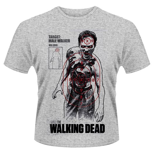 <img class='new_mark_img1' src='https://img.shop-pro.jp/img/new/icons1.gif' style='border:none;display:inline;margin:0px;padding:0px;width:auto;' />The Walking Dead / ウォーキング・デッド - Target Male Walker. Tシャツ【お取寄せ】