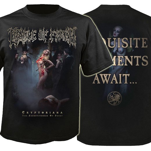 Cradle Of Filth - Exquisite Torments Await Tシャツ 通販 