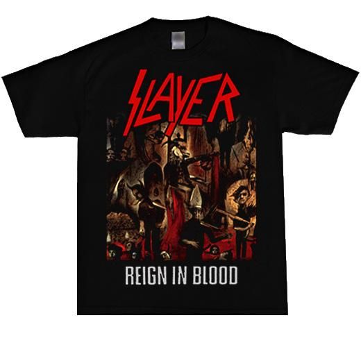 SLAYER スレイヤー バンドTシャツ コピーライトあり ブラック Mサイズ