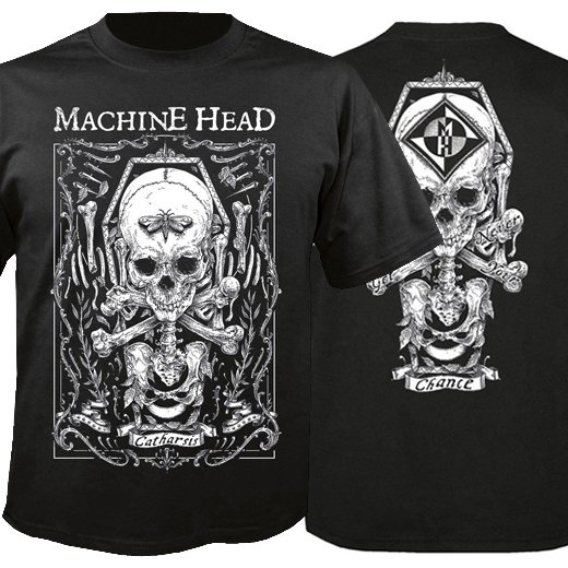 MACHINE HEAD ラグランロングスリーブTシャツ
