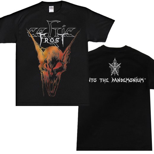 Celtic Frost - Into The Pandemonium. Tシャツ 通販 - エクストリームメタルＴシャツ専門店  BLACK-TEETH 【ブラックティース】