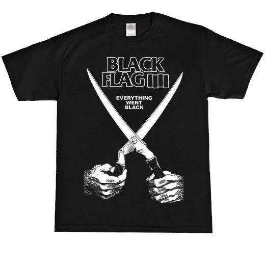 Black Flag - Everything Went Black Tシャツ 通販