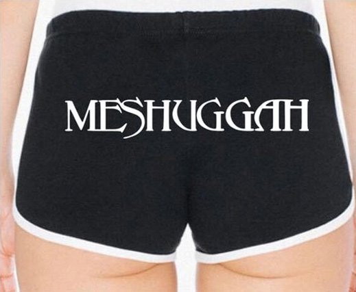 Meshuggah / メシュガー - The Violent Sleep. レディースランニングショーツ【お取寄せ】