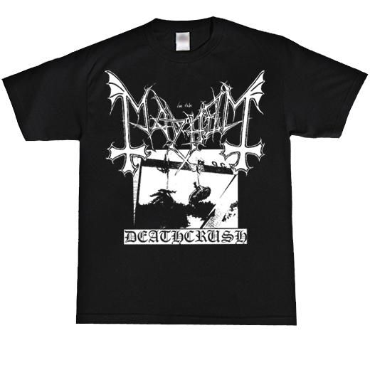 Mayhem shirt black metal - Gem