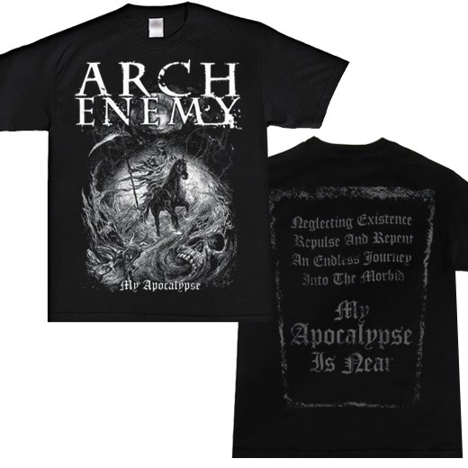 Arch Enemy - Apocalyptic Rider 2 Tシャツ 通販 - エクストリーム