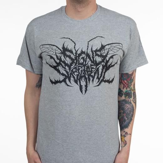 Signs of the Swarm - Logo (Grey). Tシャツ 通販