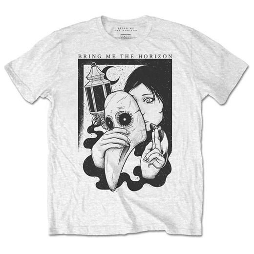 Bring Me the Horizon - Plague (White). Ｔシャツ 通販