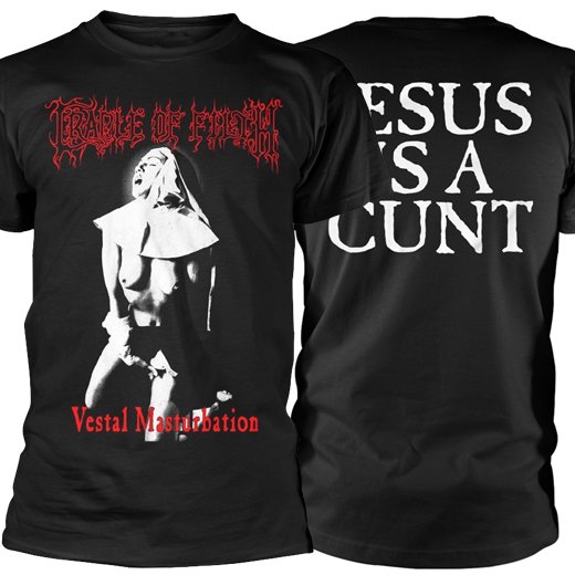 Cradle Of Filth - Vestal Masturbation Tシャツ 通販 