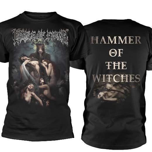 Cradle Of Filth - Hammer Of The Witches Tシャツ 通販 - エクストリームメタルＴシャツ専門店  BLACK-TEETH
