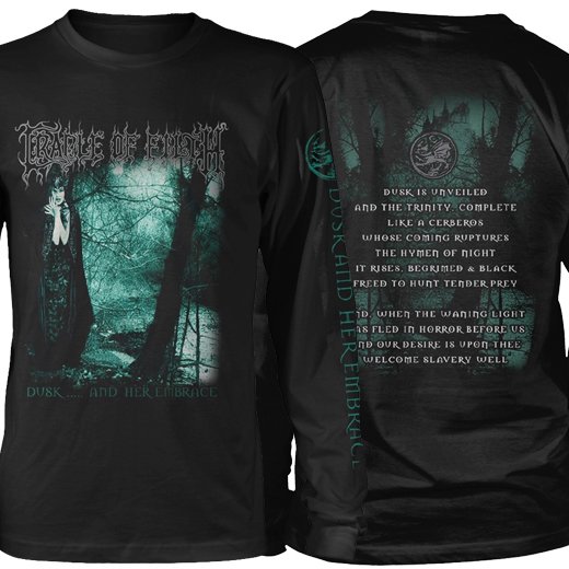 Cradle Of Filth - Dusk And Her Embrace. ロングTシャツ 通販 