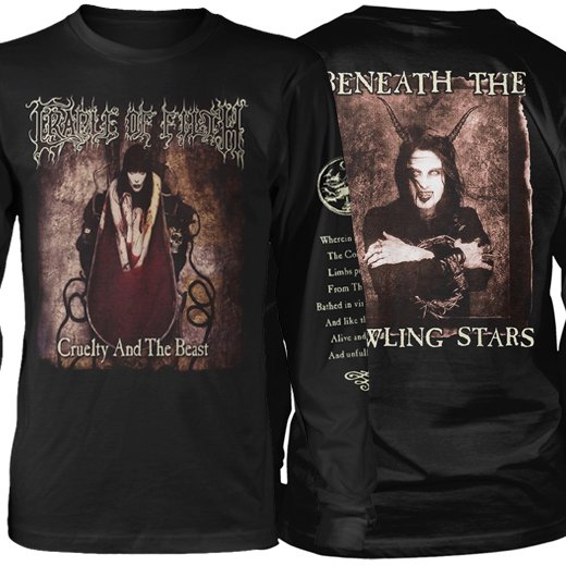 Cradle Of Filth - Cruelty And The Beast ロングTシャツ 通販 