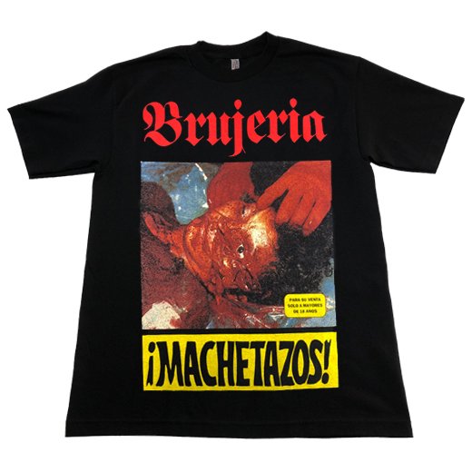 【即納商品】Brujeria / ブルへリア - Machetazos. Tシャツ（Mサイズ）