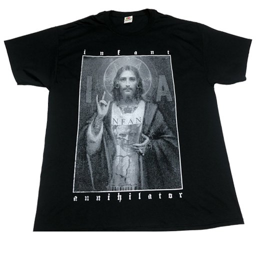 【即納商品】Infant Annihilator / インファント・アナイアレーター - Jesus. Tシャツ（Lサイズ）