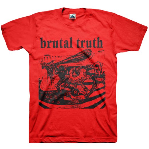 【お取寄せ】Brutal Truth / ブルータル・トゥルース - Kill Pig (Red). Tシャツ