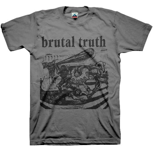 【お取寄せ】Brutal Truth / ブルータル・トゥルース - Kill Pig (Charcoal). Tシャツ
