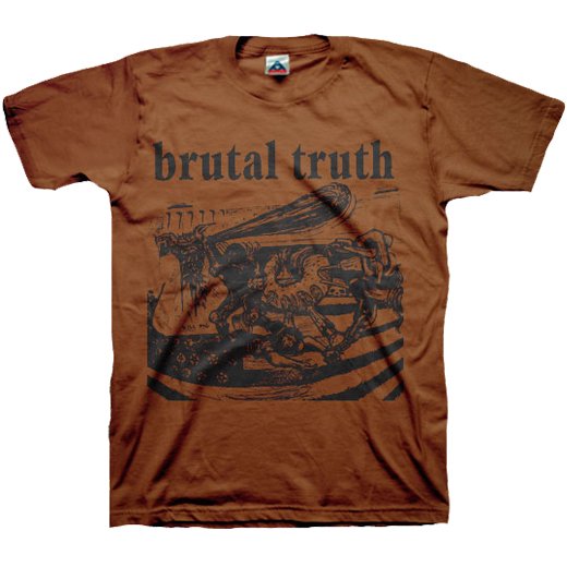 【お取寄せ】Brutal Truth / ブルータル・トゥルース - Kill Pig (Chocolate). Tシャツ