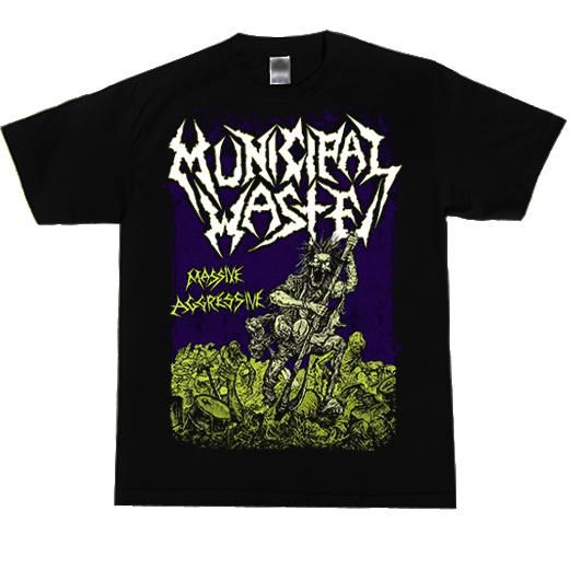 Municipal Waste / ߥ˥ѥ롦 - Massive Aggressive (Black) . Tġڤ󤻡