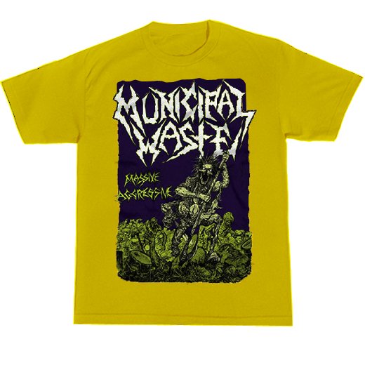 Municipal Waste / ߥ˥ѥ롦 - Massive Aggressive (Yellow). Tġڤ󤻡