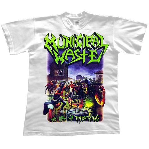 Municipal Waste / ߥ˥ѥ롦 - The Art Of Partying (White). Tġڤ󤻡