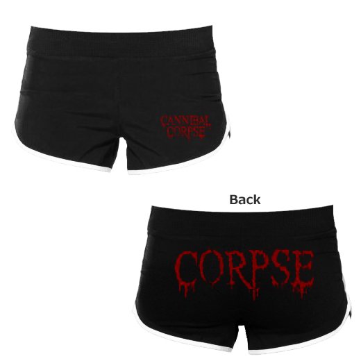 【お取寄せ】Cannibal Corpse / カンニバル・コープス - Logo. ガールズランニングショーツ