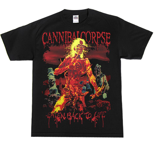 【お取寄せ】Cannibal Corpse / カンニバル・コープス - Eaten Back To Life (2015). Tシャツ