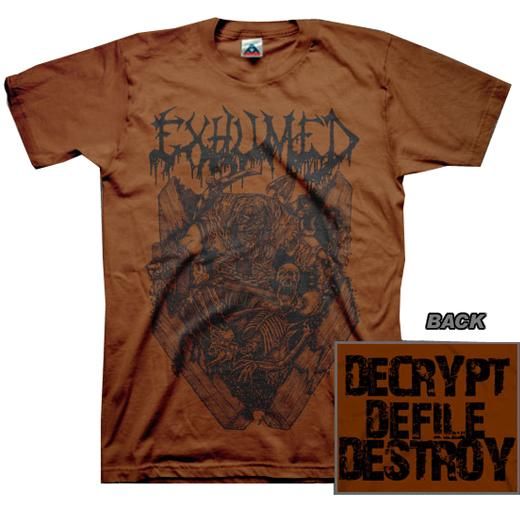 ڤ󤻡Exhumed / 塼 - Casket Crusher (Chocolate). T