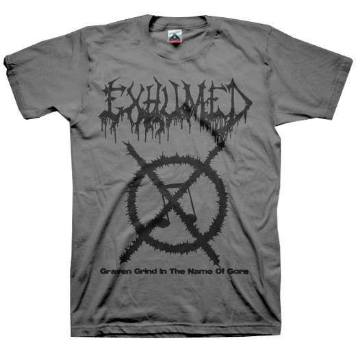 ڤ󤻡Exhumed / 塼 - Grind Symbol (Charcoal). T