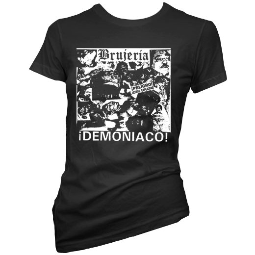 Brujeria / ブルへリア - Demoniaco!. レディースTシャツ【お取寄せ】