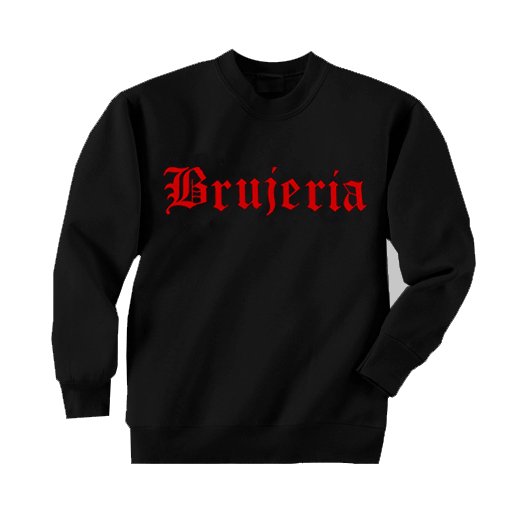 Brujeria / ブルへリア - Logo. トレーナー 通販 - エクストリームメタルＴシャツ専門店 BLACK-TEETH 【ブラックティース】