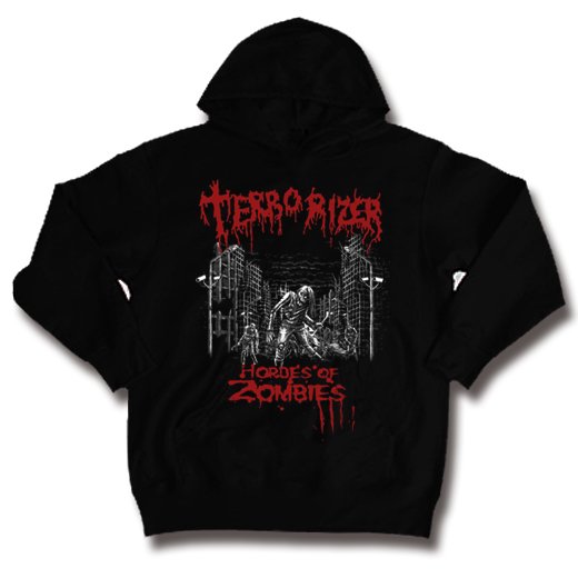 Terrorizer / テロライザー - Hordes of zombies. パーカー【お取寄せ】