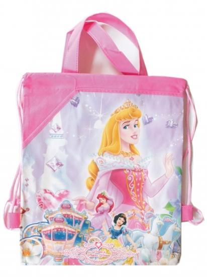 ララック 子供バッグ ディズニープリンセス 美女と野獣 シンデレラ アリエル
