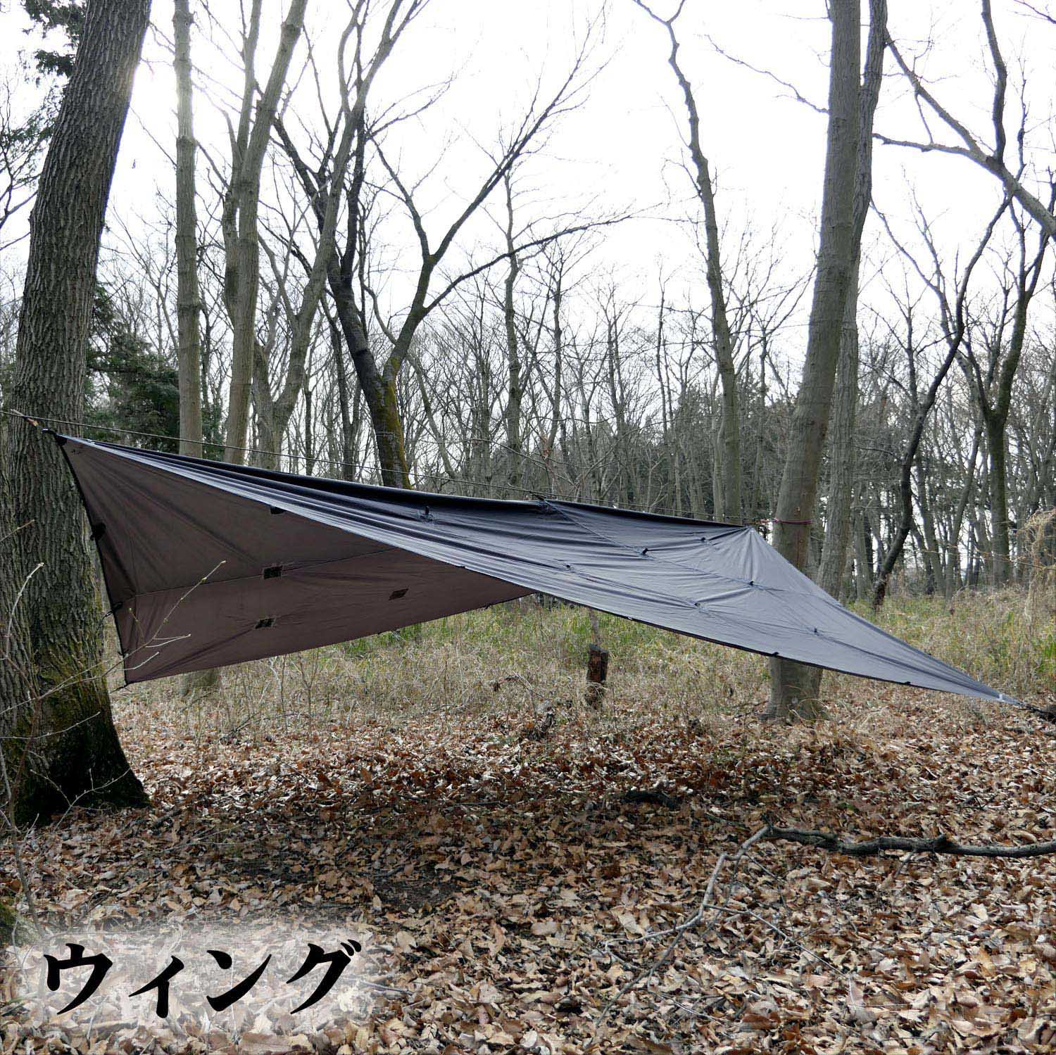 ORIGAMI TARP 4.5×3 - キャンプ用品 テント｜ブッシュクラフト.jp