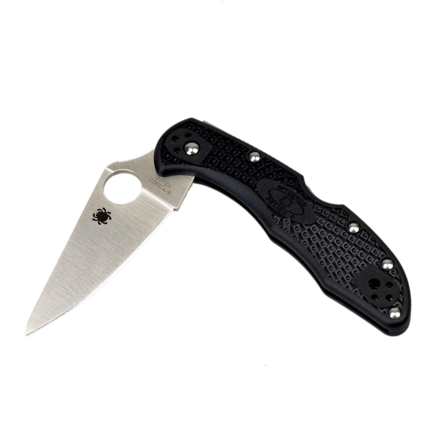 SPYDERCO デリカ4SS ステンレスハンドル VG-10 ストレートエッジ SPYDERCO デリカ4SS ステンレスハンドル VG-10 ストレートエッジ