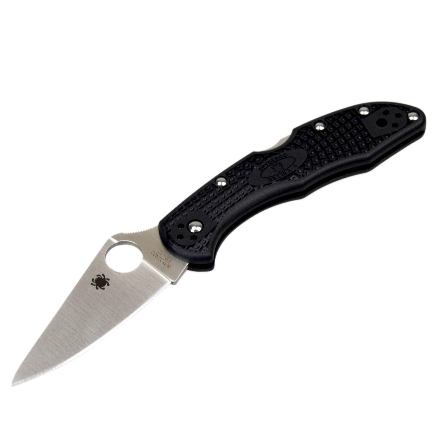 SPYDERCO デリカ4SS ステンレスハンドル VG-10 ストレートエッジ SPYDERCO デリカ4SS ステンレスハンドル VG-10 ストレートエッジ