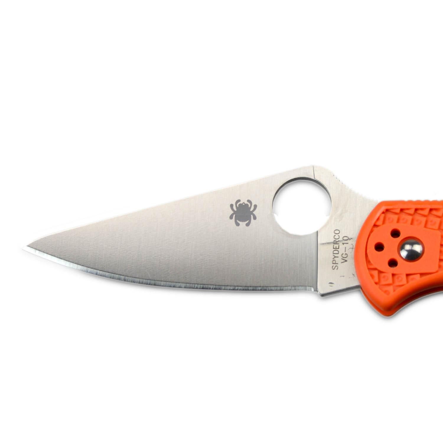 SPYDERCO デリカ4SS ステンレスハンドル VG-10 ストレートエッジ SPYDERCO デリカ4SS ステンレスハンドル VG-10 ストレートエッジ