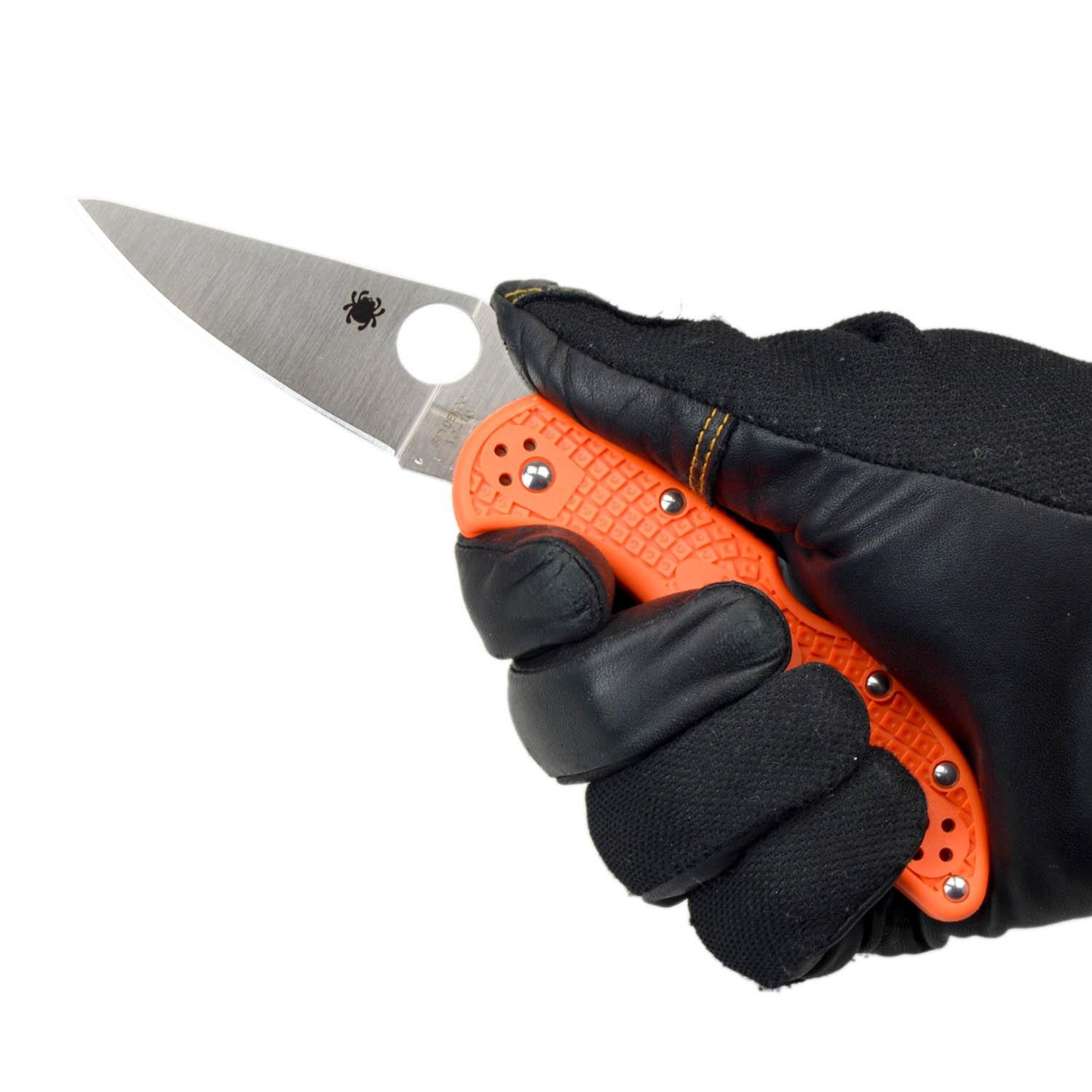 SPYDERCO デリカ4SS ステンレスハンドル VG-10 ストレートエッジ SPYDERCO デリカ4SS ステンレスハンドル VG-10 ストレートエッジ