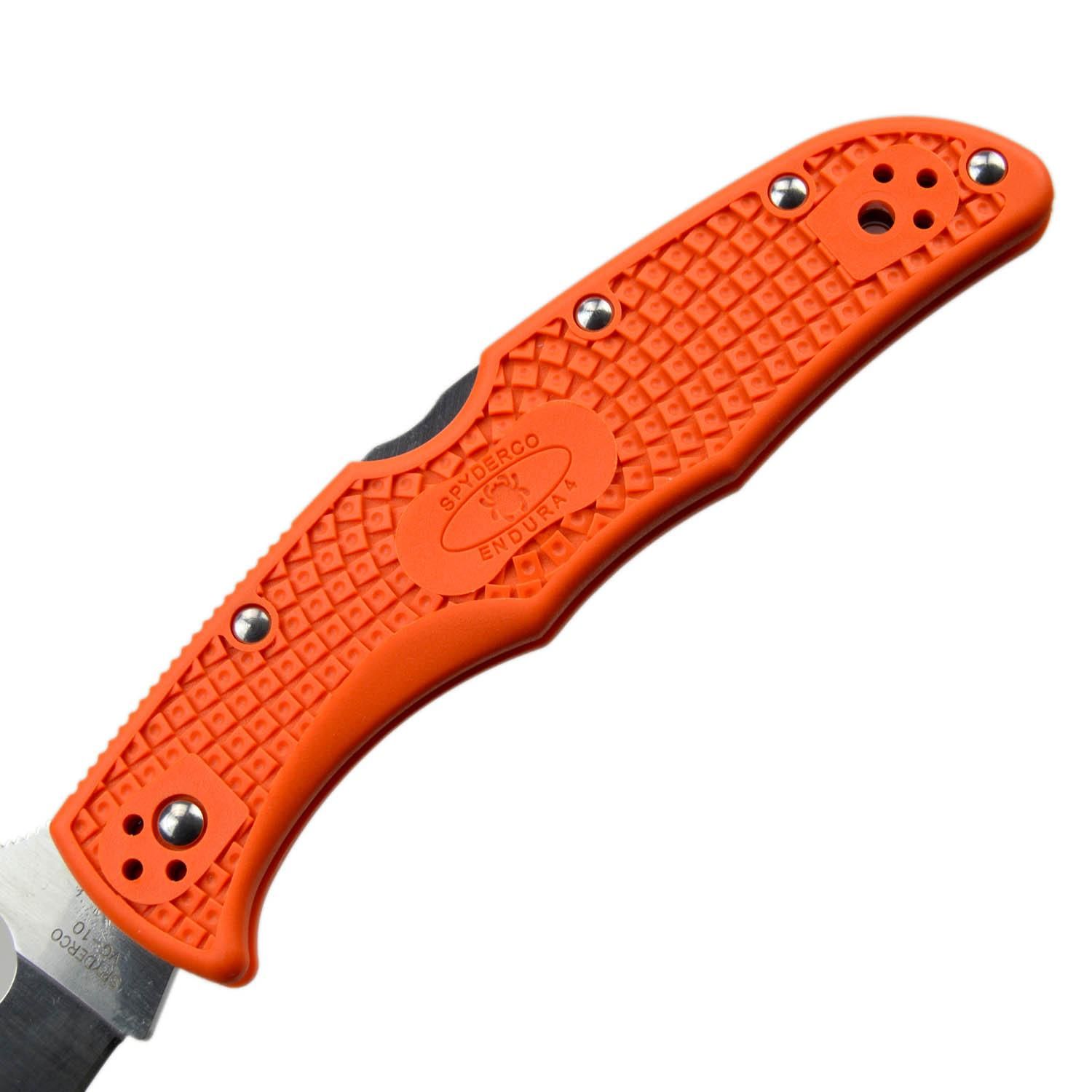 SPYDERCO エンデューラ4 ザイテルハンドル VG-10ストレート SPYDERCO エンデューラ4 ザイテルハンドル VG-10ストレート