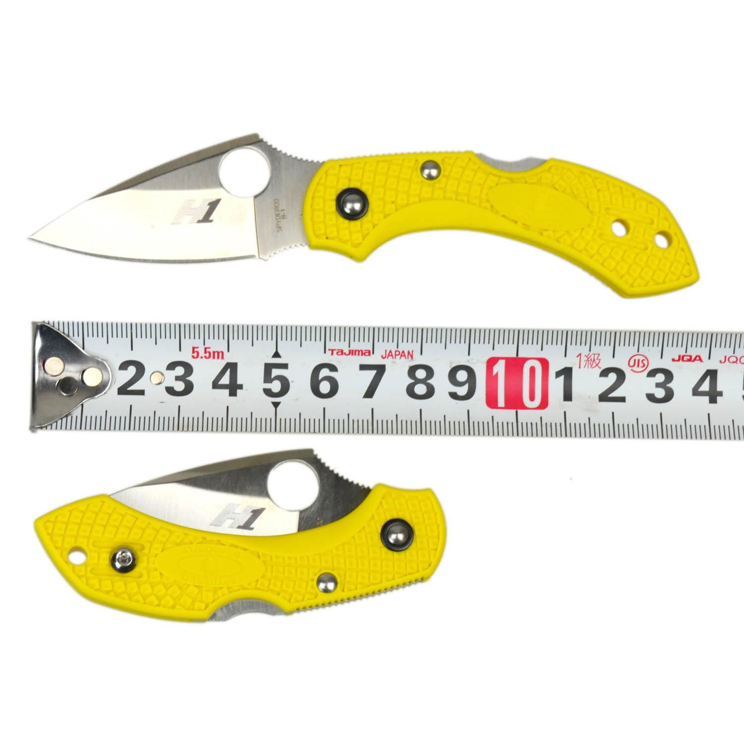 SPYDERCO ドラゴンフライ2 ソルトH-1 ストレートエッジ SPYDERCO ドラゴンフライ2 ソルトH-1 ストレートエッジ