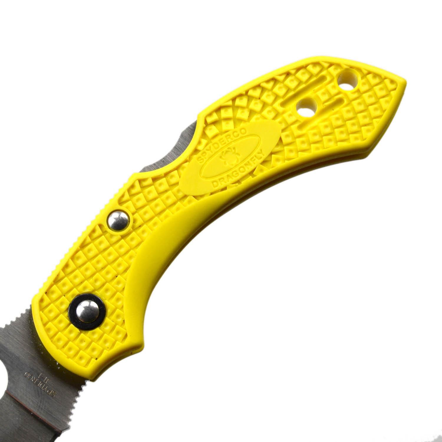 SPYDERCO ドラゴンフライ2 ソルトH-1 ストレートエッジ SPYDERCO ドラゴンフライ2 ソルトH-1 ストレートエッジ
