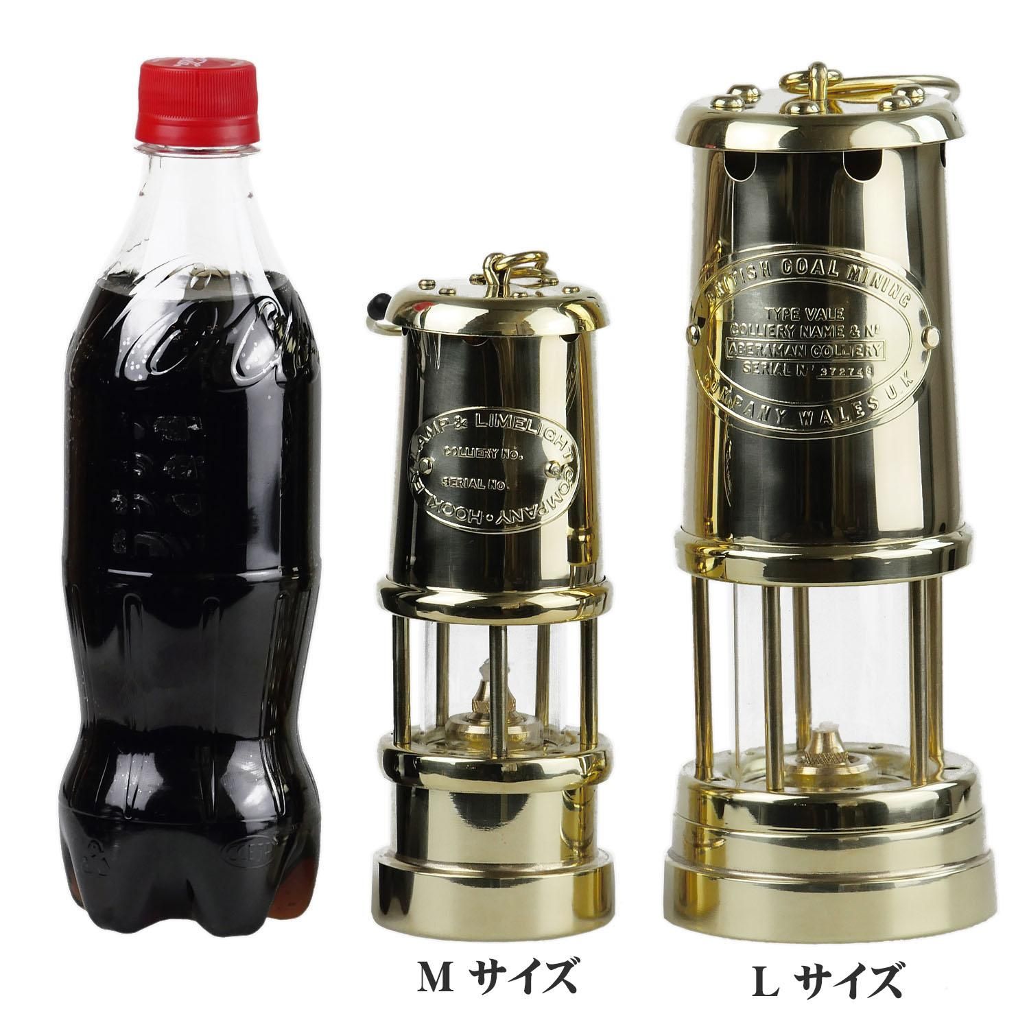 買い保障できる JDバーフォード マイナーズランプ Lサイズ / オールブラス #B8 ライト・ランタン