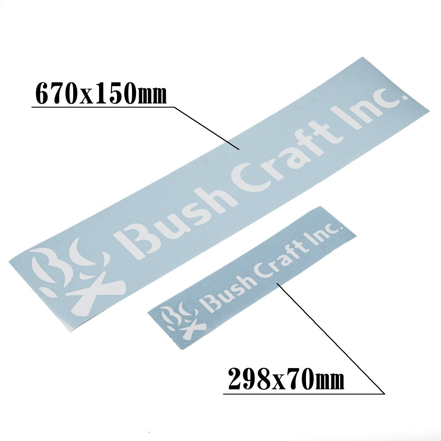 Bush Craft Inc. ブランドカッティングシート298x70mm