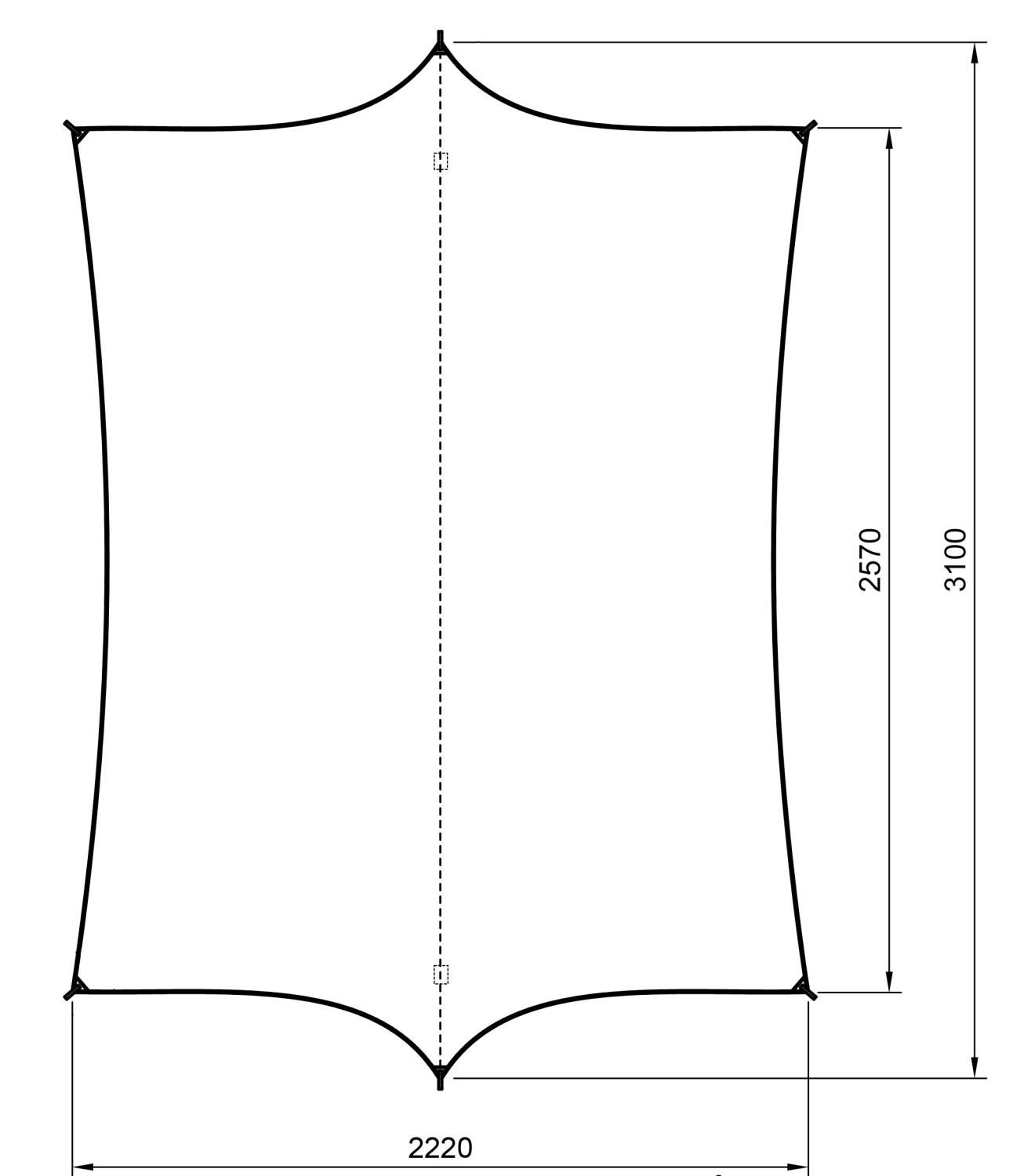 ウルトラライト・ハンモック・タープ - キャンプ用品 テント